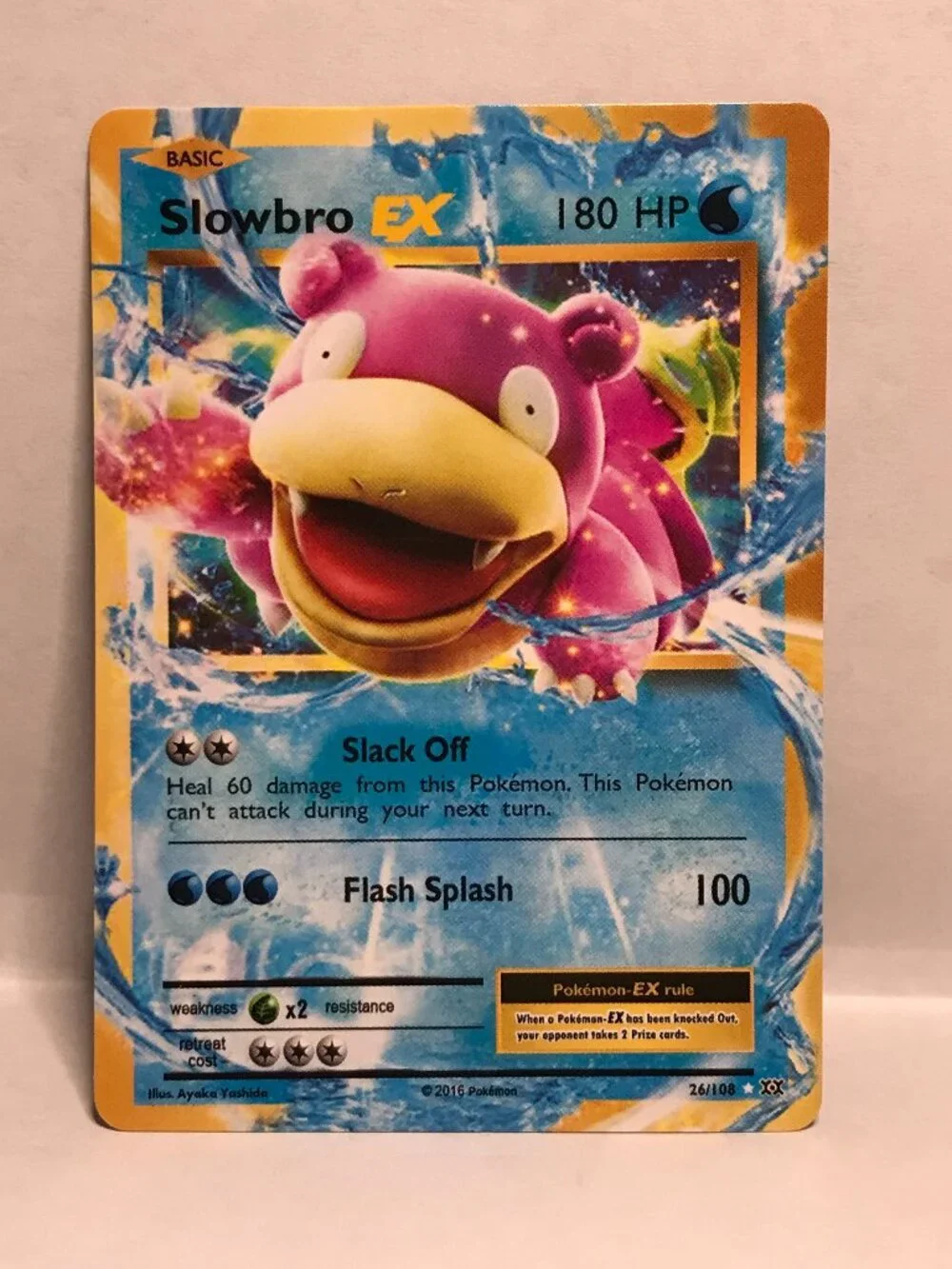 Slowbro EX holo x1 POKEMON XY Evolutions 26/108 card
